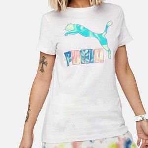 NEW PUMA Marble Graphic Tee Size S